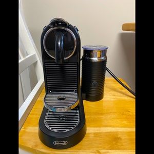 Nespresso CitiZ with Aeroccino Milk Frother